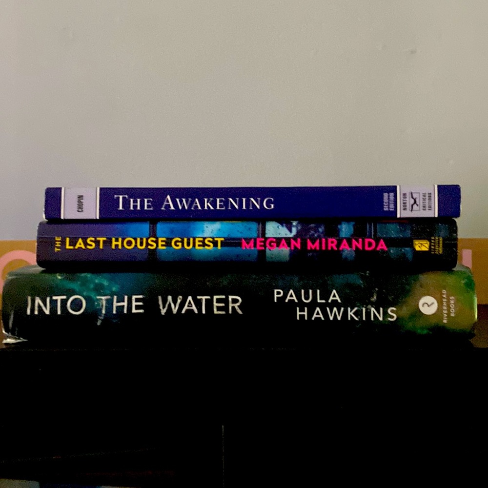 Books Books Books: The Awakening, The Last Guest House, Into the water